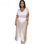 ContourCurve Sexy V-Cut Beach Swimwear Coastal Dress