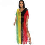 ContourCurve Sexy V-Cut Beach Swimwear Coastal Dress
