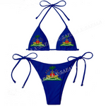 Flag of Resilience Caribbean String Bikini Set