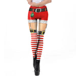 HolidayHustle: Women's Christmas Workout Fitness Leggings