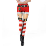 HolidayHustle: Women's Christmas Workout Fitness Leggings