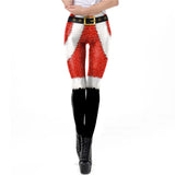 HolidayHustle: Women's Christmas Workout Fitness Leggings