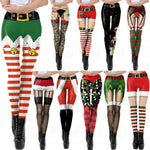 HolidayHustle: Women's Christmas Workout Fitness Leggings
