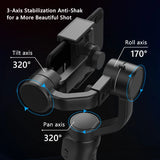 VlogGer Pro Video Zoom F8 3-Axis Handheld Gimbal
