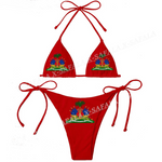 Flag of Resilience Caribbean String Bikini Set