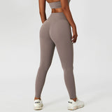 TMG Sports Fitness Cross-Waist Leggings Set