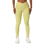 TMG Sports Fitness Cross-Waist Leggings Set