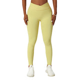 TMG Sports Fitness Cross-Waist Leggings Set