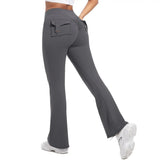 ShapeScuplt™ High Waist Flared Leggings w/Pockets