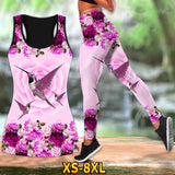 AthleScrubs: Nurses Sport Tank + Legging Set