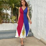 Mega BaBae Golden Hour Boardwalk Beach Dress