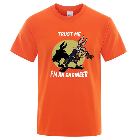 Acme Co. Pro Engineer At Work Crew Neck T-Shirt