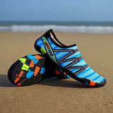 Life Is A Beach Unisex Aqua Flats Beach Shoes