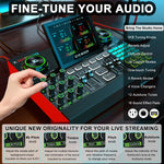 All-In-1 Production Studio G10 Audio Mixer & Vocal Effects Workstation