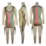 FlexiShape Spaghetti Strap Beach Swimwear Pull Over