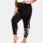 SculptFit All Seasons Curvaceous Women's Floral Leggings