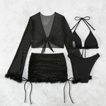 Model Bombshell Leisure Boss Influencer Bikini Set