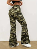 ShapeScuplt™ High Waist Camouflage Flared Leggings