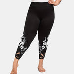 SculptFit All Seasons Curvaceous Women's Floral Leggings