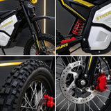 SykeRuns VoltRider™ 2000W 48V Off-Road E-Bike