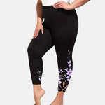 SculptFit All Seasons Curvaceous Women's Floral Leggings