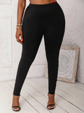 SculptFit™ Curvaceous Women's Casual Floral Skinny Pants