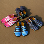 Life Is A Beach Unisex Aqua Flats Beach Shoes