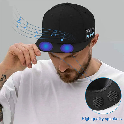 ClubTMG Dynamic Bluetooth Rechargeable Vibe Dj Sports Hat