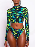 Congo Queen Sun-kissed Backless Bikini Set
