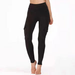 FlexiCurve Stylish Comfortable Fit Sports Leggings w/Pockets