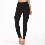 FlexiCurve Stylish Comfortable Fit Sports Leggings w/Pockets