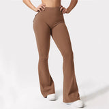 ShapeScuplt™ High Waist Flared Leggings w/Pockets