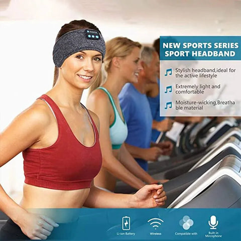 TrueSounds: Wireless Bluetooth Dynamic Sport Fitness Headband