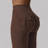 ShapeScuplt™ High Waist Flared Leggings w/Pockets
