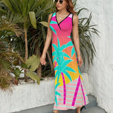 TMG305 Golden Hour Backyard Breeze Boardwalk Dress