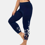 SculptFit All Seasons Curvaceous Women's Floral Leggings
