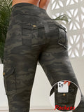 ToneFits™ All Season Casual Camouflage Leggings w/Pockets