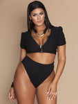 Bathing Beauty Bombshell Beach Bikini Set