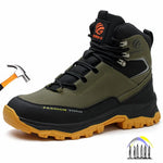 ProStrider Men’s Waterproof Steel Toe Work Sneakers – High Top, Safety Boots