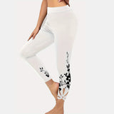 SculptFit All Seasons Curvaceous Women's Floral Leggings
