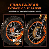 Iron Pegasus™ 2000W Electric 48V Off-Road E-Bike