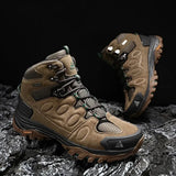 HIKEUP SummitForge™ All-Terrain Men's High-Top Hiking Boots