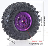 TrailLock™ 1.3” Aluminum Beadlock Wheel & Tire Set