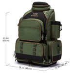 AquaShield Lightweight Tackle Box Fishing Backpack