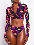 Congo Queen Sun-kissed Backless Bikini Set