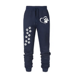 FelineFlex Active Kitty Paws Sport Fitness Joggers w/Pockets