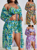 Full Figure Passion Fusion Push Up Bikini Short Set