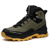 ProStrider Men’s Waterproof Steel Toe Work Sneakers – High Top, Safety Boots