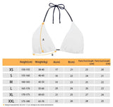 Beachside Salvadorian National Pride String Bikini Set
