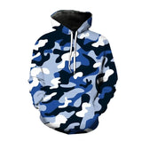 2023 New Versatile Hoodies Camouflage 3D Print Hooded Sweatshirt Pullover Men Fashion Hoodie Harajuku Street Style